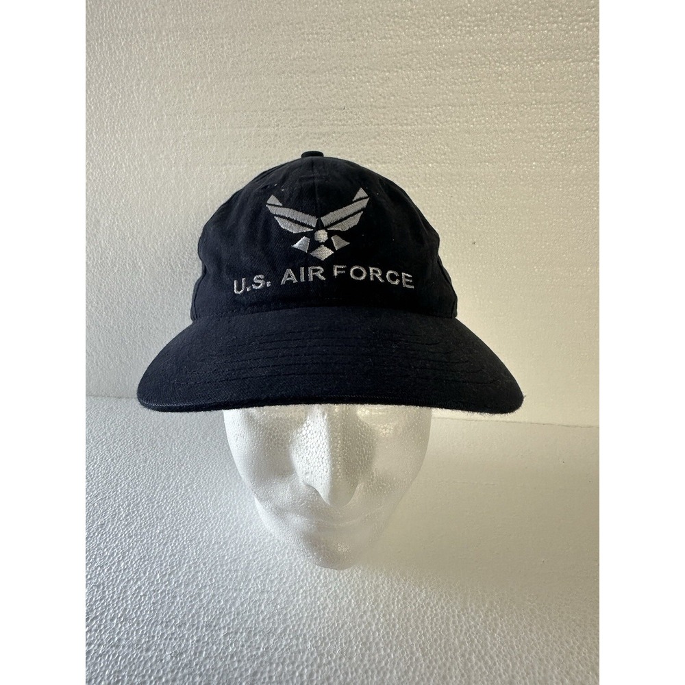 Crafted‎ US Blue Baseball Cap W United States Air Force Logo Stylize Eagle Wing